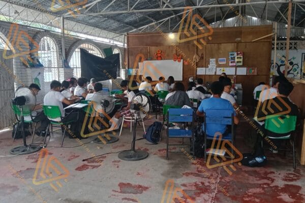 Siguen sin avances en la construcción del Telebachillerato de Santiago de la Peña.