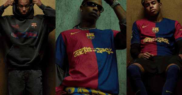 Travis Scott toma el clásico: Su logo estará en la camiseta del Barça ante el Real Madrid