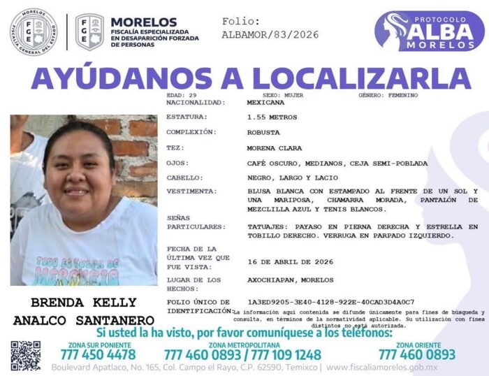 Buscan en Morelos a Brenda y Saira, desaparecidas tras acudir a supuestas entrevistas de trabajo