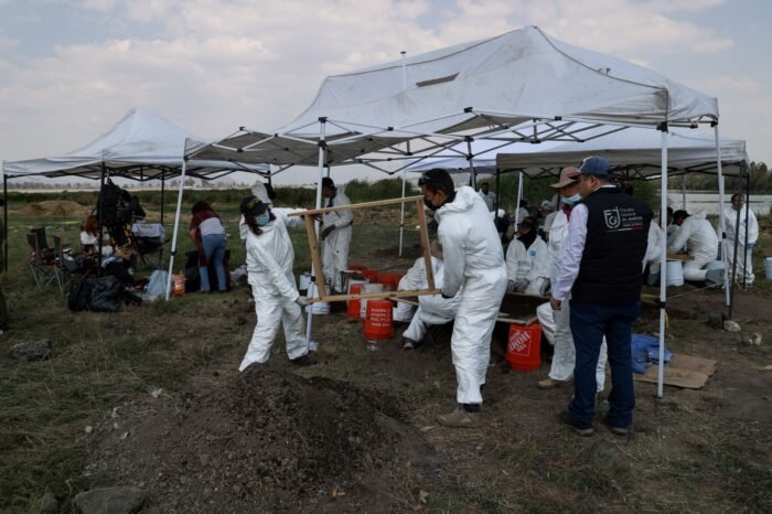 En 10 días, hallaron 1,076 restos óseos en zona limítrofe entre CDMX y Edomex