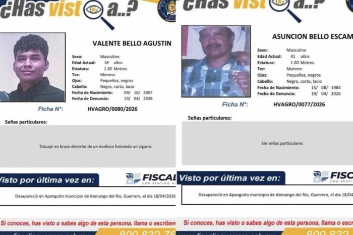 Guerrero | Reportan desaparición de siete hombres en Atenango del Río