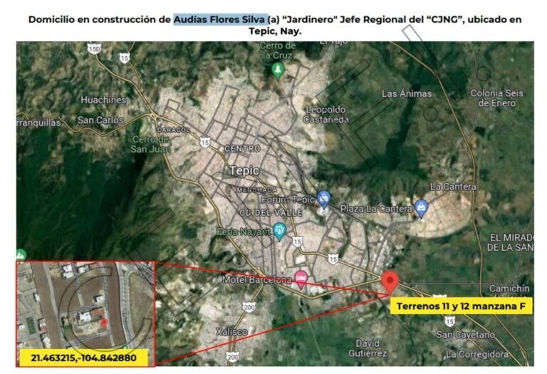 Marina detiene a Audias Flores, ‘El Jardinero’, uno de los sucesores de ‘El Mencho” en el CJNG