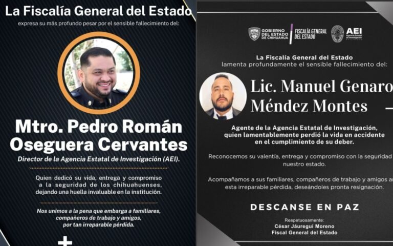Mueren funcionarios de Chihuahua y personal de la embajada de EE. UU