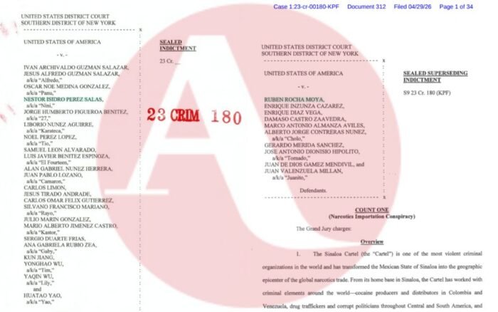 Acusación contra Rubén Rocha está en el mismo expediente con el que México extraditó a ‘El Nini’