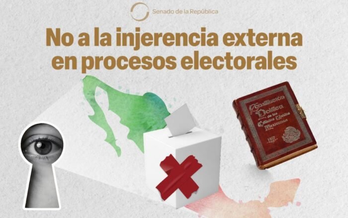 Aprueba Senado reforma constitucional sobre nulidad de elecciones por intervención extranjera