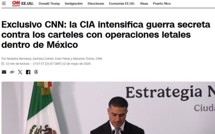 Harfuch y Fiscalía Edomex niegan operaciones encubiertas de la CIA reportadas por CNN