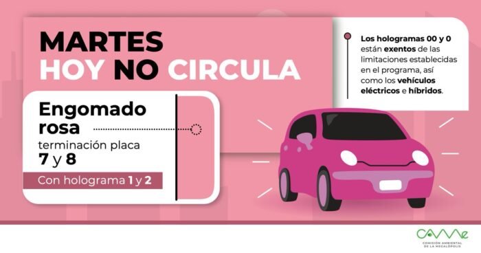 Hoy No Circula CDMX y Edomex: ¿Qué autos descansan este martes 26 de mayo?