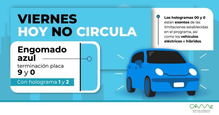 Hoy No Circula CDMX y Edomex | ¿Qué autos descansan este viernes 29 de mayo?