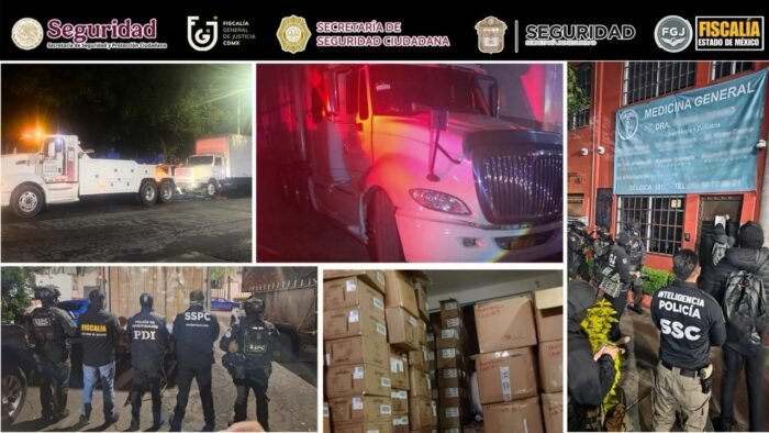 Operativo federal revela mega robo de medicamento controlado por 200 millones de pesos