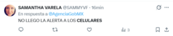 Reportan que no sonó la alarma sísmica en algunos celulares durante el Primer Simulacro Nacional 2026
