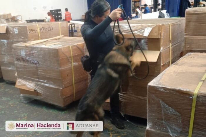 Aduanas asegura en el AICM 1