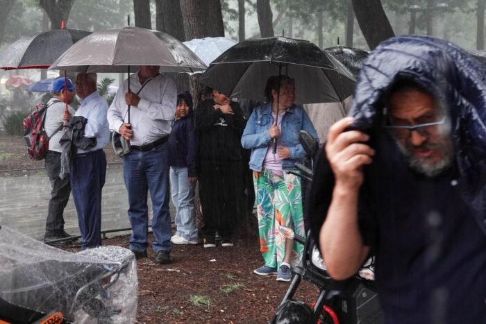 Alerta amarilla en toda la CDMX por lluvias fuertes