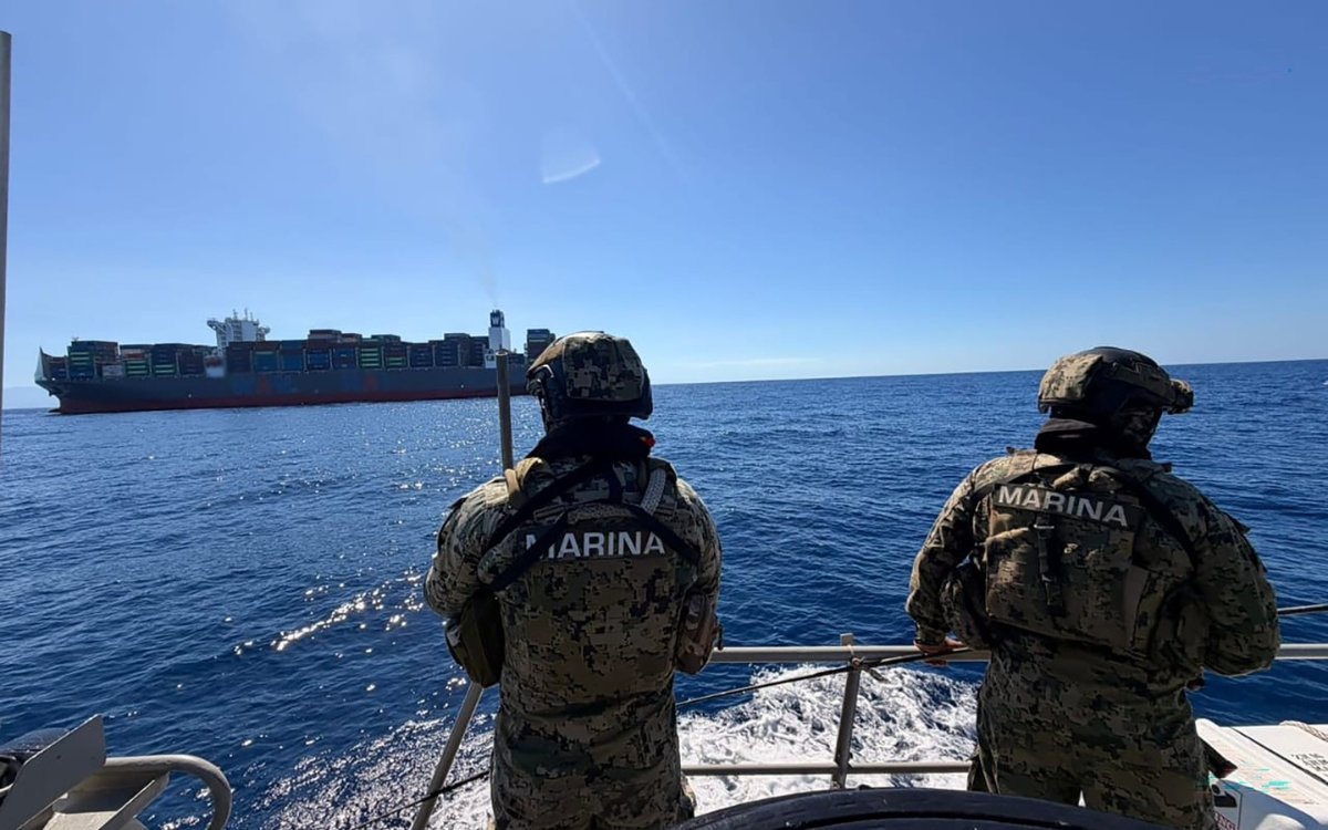 Aseguran 137 kilos de presunta cocaína en puerto de Lázaro Cárdenas; hay cinco detenidos