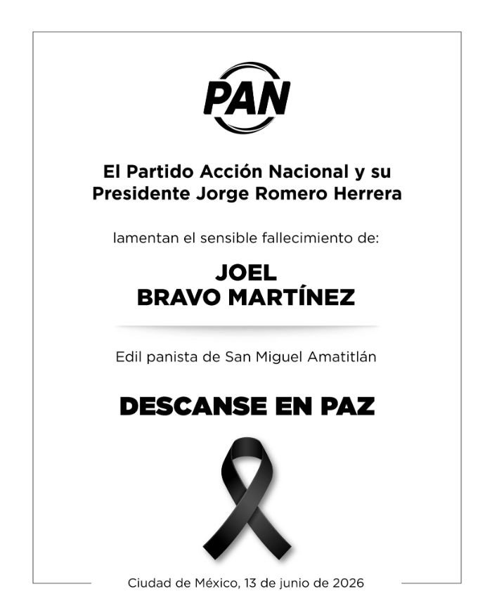 Asesinan a Joel Ángel Bravo, alcalde de San Miguel Amatitlán