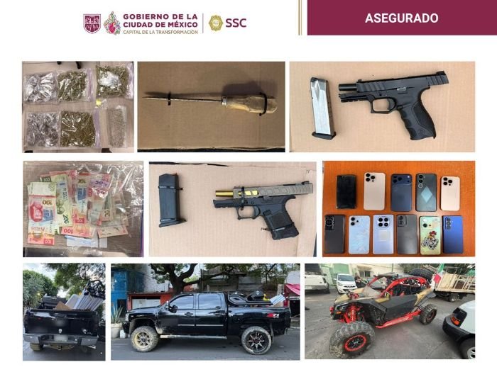 CDMX | Detienen a banda de presuntos vendedores de drogas en escuelas de la GAM