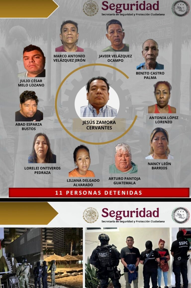 Detienen a asesor de alcaldesa de Acapulco; lo acusan de liderar red de extorsión