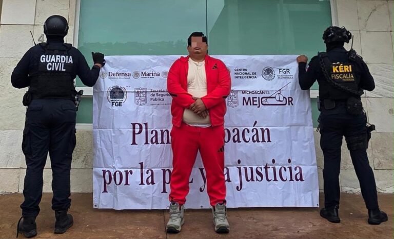 Detienen en Michoacán al ‘Sierra 1’, objetivo prioritario del Gobierno Federal