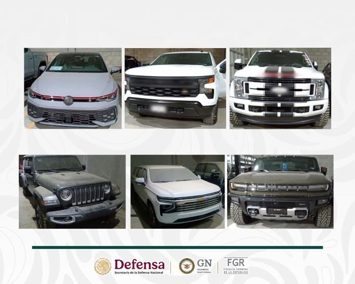 Durango | En megaoperativo aseguran casi 50 vehículos al Cártel del Pacífico
