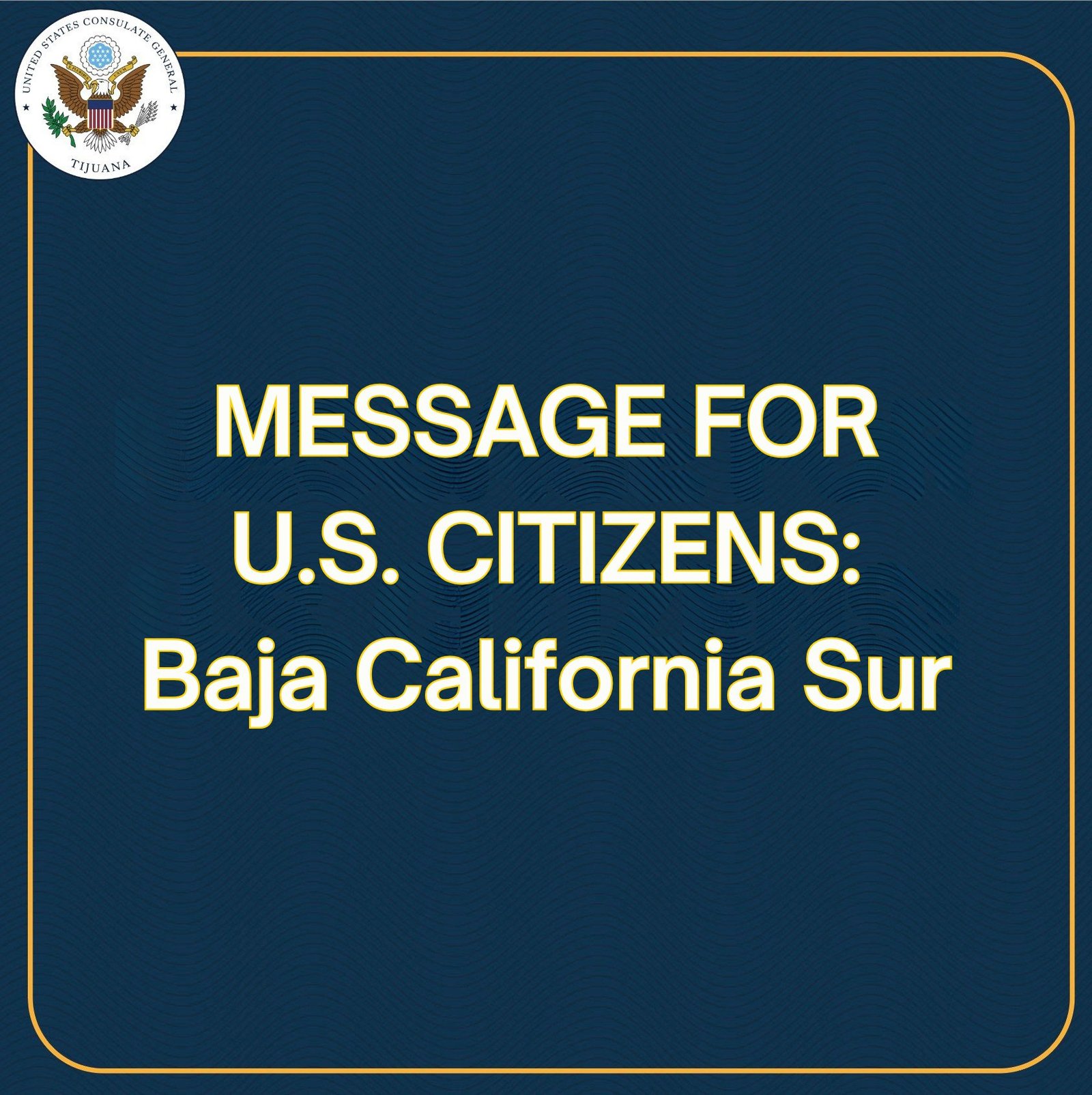 Estados Unidos emite alerta tras balacera en Los Cabos; murió ciudadano de EE.UU.