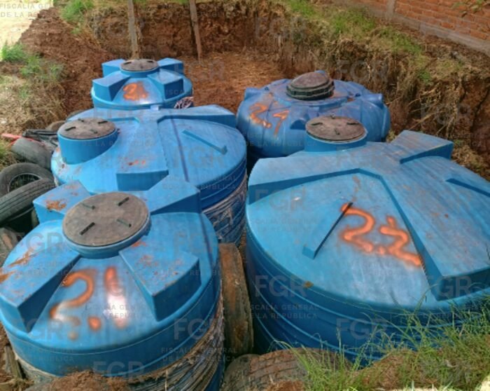 FGR asegura más de 46 mil litros de hidrocarburo en operativos realizados en Jalisco