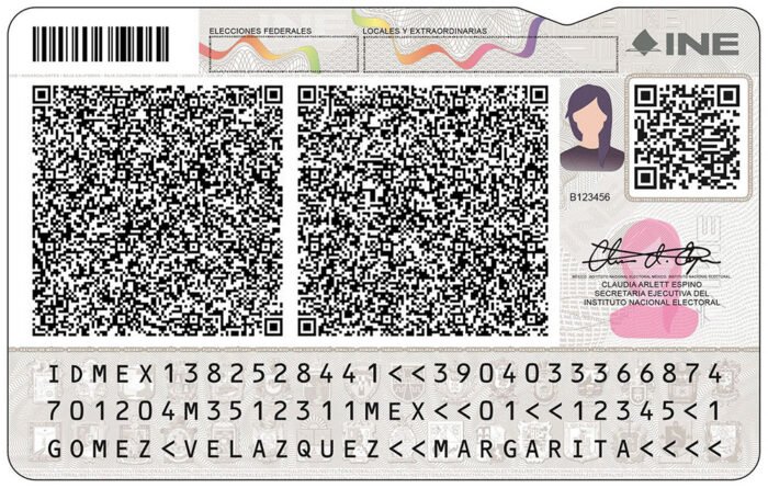 INE presenta nueva Credencial para Votar con 25 medidas de seguridad