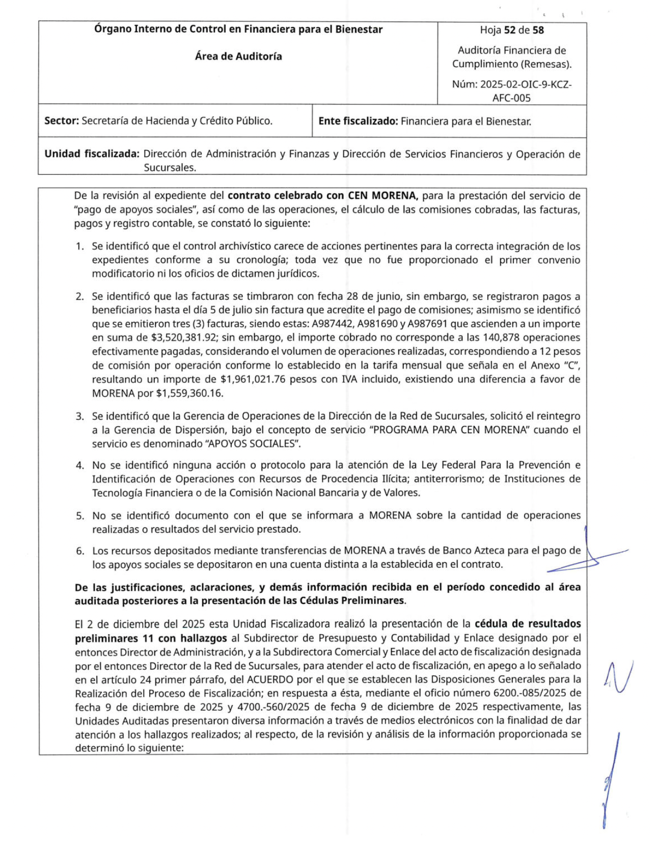 La red oculta de pagos de Morena: 252 mil “apoyos sociales” mediante Finabien | MCCI