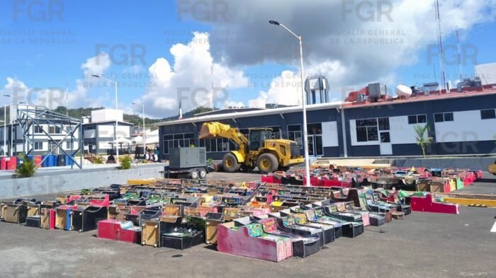 Nayarit | FGR destruye más de 940 kilos de droga