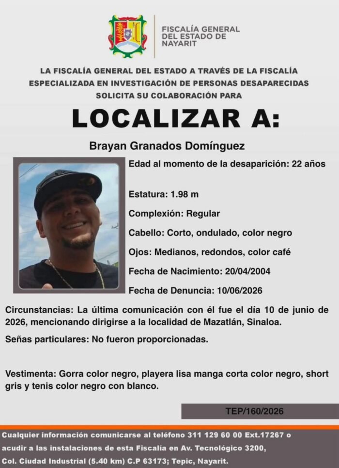 Seis creadores de contenido de Nayarit desaparecen en Sinaloa