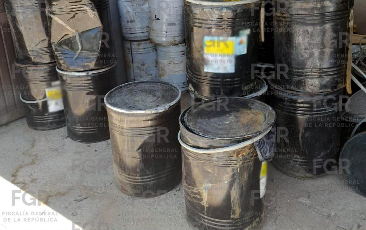 Decomisa FGR precursores químicos con valor de 60 millones de dólares en Tamazula, municipio del ‘Triángulo Dorado’