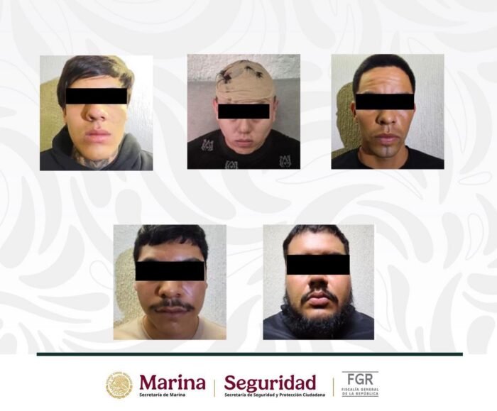 Detienen en Zapopan a seis presuntos miembros de Los Deltas, brazo armado del CJNG