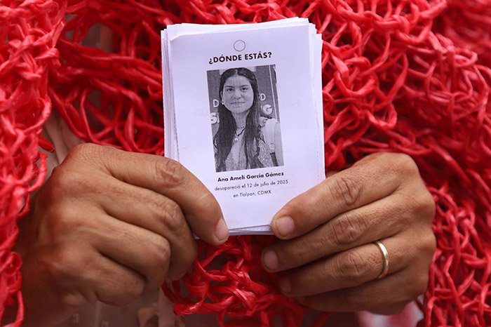 Familiares de Ana Amelí exigen avances en la búsqueda al cumplirse un año de su desaparición
