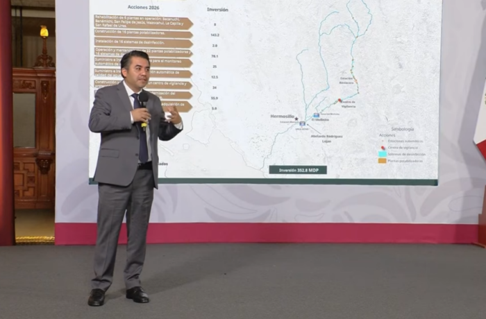 La Mañanera de Sheinbaum | México destinará 20 mil mdp al saneamiento de tres ríos contaminados