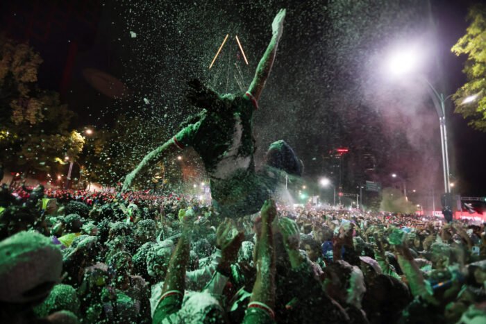 Pese a la muerte de 4 personas, los festejos en el Ángel de la Independencia continuarán