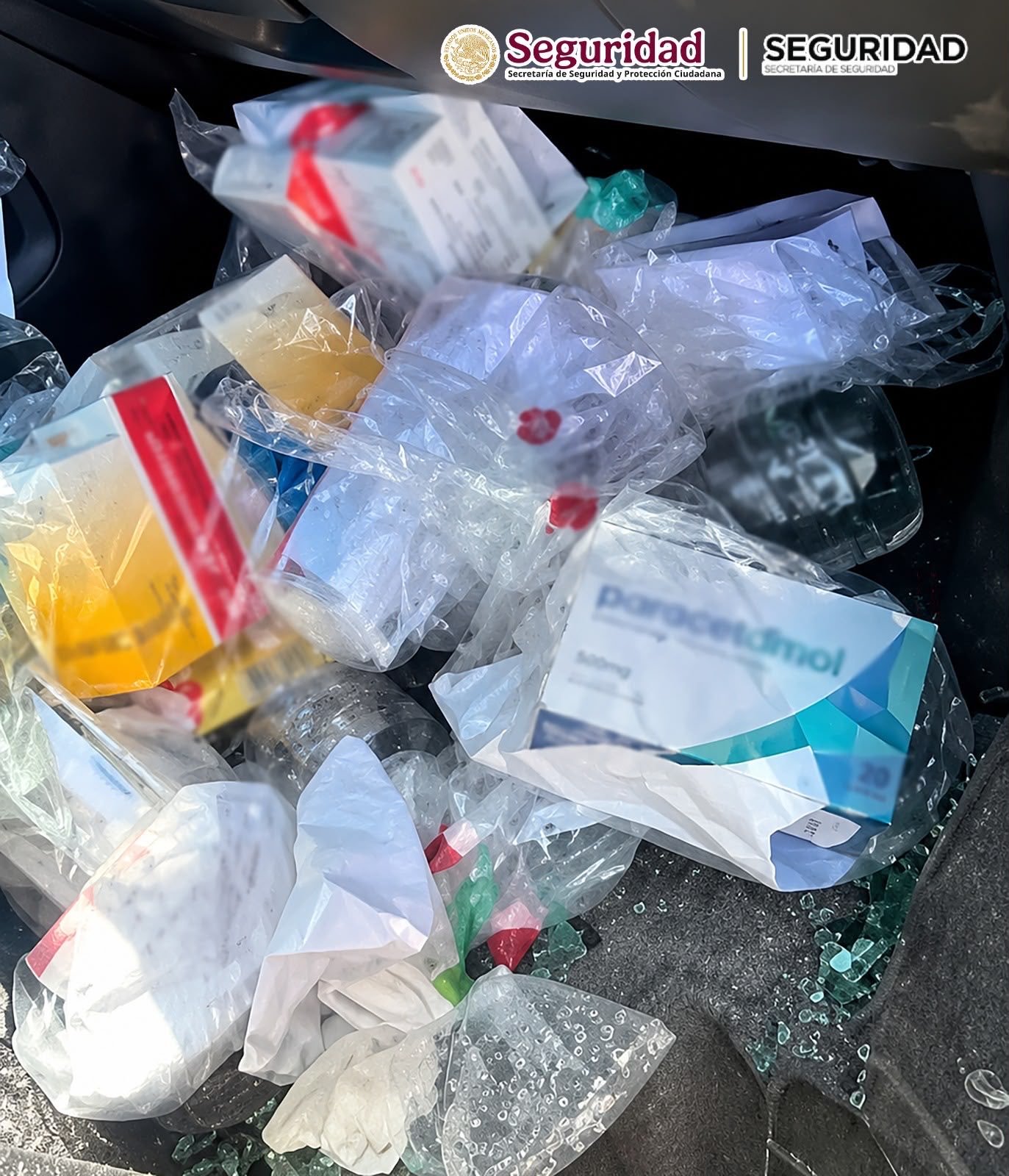 Recuperan cargamento con medicinas robadas valuadas en 2