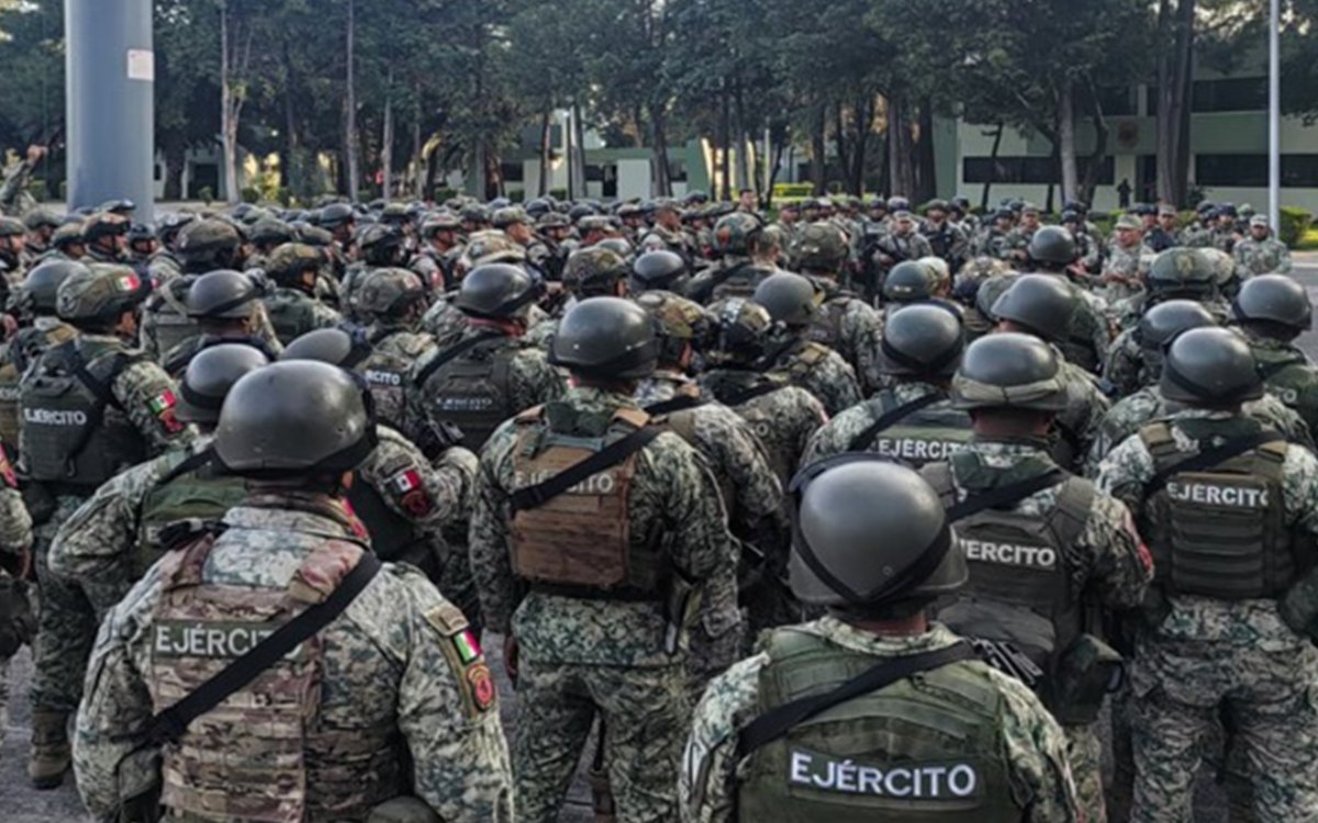 Despliegan 9,500 militares para proteger producción de aguacate en Michoacán