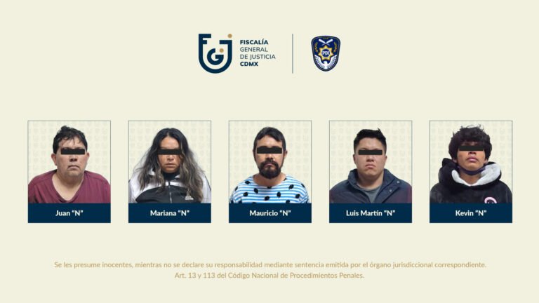 Rescatan a víctima de secuestro y detienen a cinco durante cateo en Xochimilco
