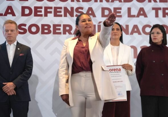 Ana Lilia Rivera es la abanderada de Morena y PVEM en Tlaxcala