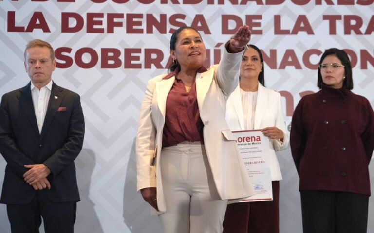 Ana Lilia Rivera es la abanderada de Morena y PVEM en Tlaxcala