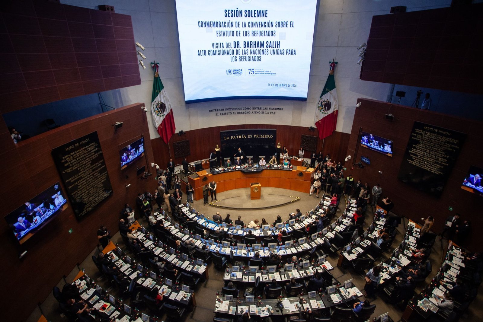 Aprueba Senado reforma que impide tener doble nacionalidad para la Presidencia o gobernatura