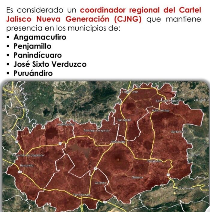 Cae en Michoacán ‘El Señor de la T’, ligado al CJNG