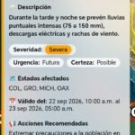 Colima, Jalisco y Michoacán activan medidas por huracán Polo