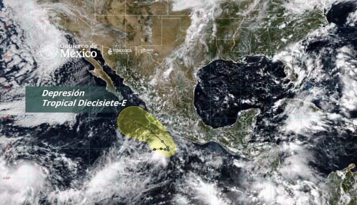 Depresión tropical podría convertirse en huracán categoría 3; ¿qué estados serán afectados?