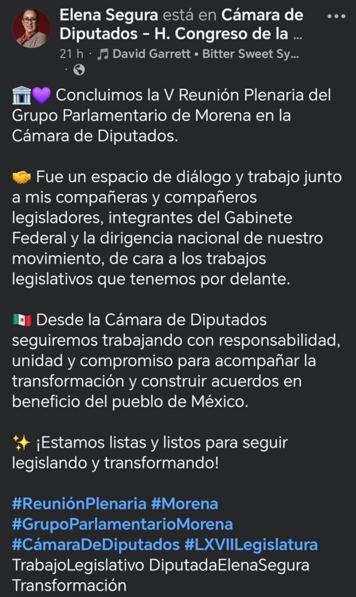 Diputada de Morena reclama a Alcalde errores en iniciativas presidenciales