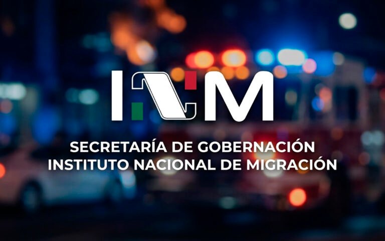 Humo obliga a evacuar a personas migrantes de estancia del INM en Janos, Chihuahua