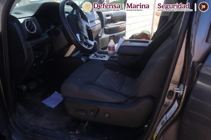 Liberan a tres secuestrados y decomisan armas largas y explosivos en Sonora