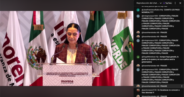 Morena elige a Verónica Díaz como abanderada en Zacatecas; algunos reclaman fraude