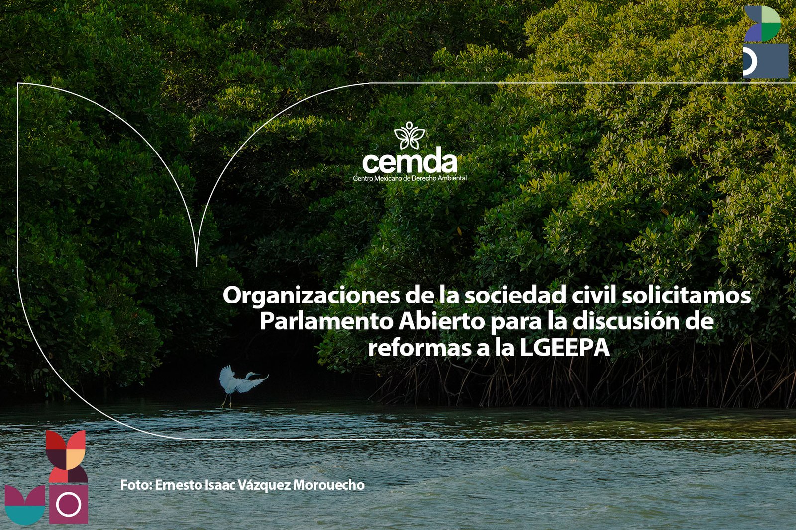 Organizaciones exigen Parlamento Abierto para reformar la ley ambiental