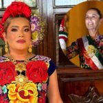 Tras sufrir ataque, diseñadora muxe Elvis Guerra dice que Sheinbaum le aseguró que no habrá impunidad