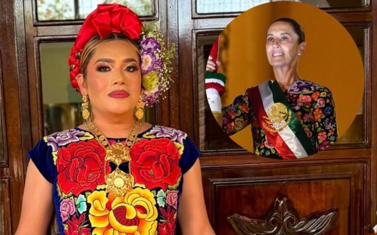 Tras sufrir ataque, diseñadora muxe Elvis Guerra dice que Sheinbaum le aseguró que no habrá impunidad