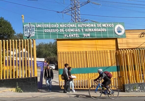CCH Sur suspende clases por falta de acceso seguro al plantel